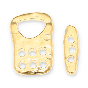 Metaal onderdelen DQ slot Goud (nikkelvrij)
