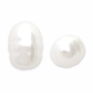 Zoetwaterparels imitatie rice White