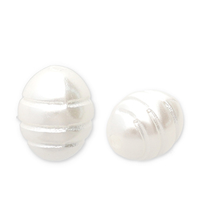 Zoetwaterparels imitatie rice White