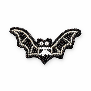 Broches bat Black