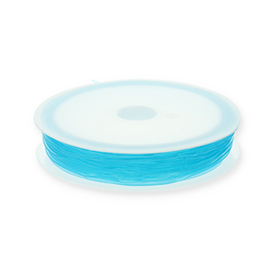 Elastiek draad 0.8mm Turquoise blue