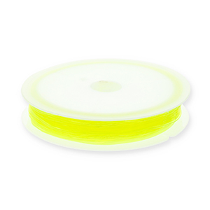 Elastiek draad 0.8mm Neon yellow