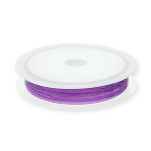 Elastiek draad 0.5mm Purple