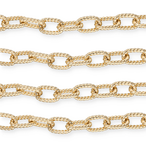 Benodigdheden van aluminium jasseron ankerketting Gold