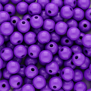 6 mm kralen van acryl shiny Dark purple