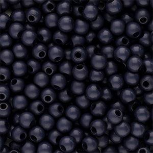 4 mm kralen van acryl shiny Anthracite