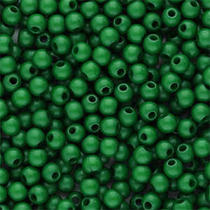 4 mm kralen van acryl shiny Green