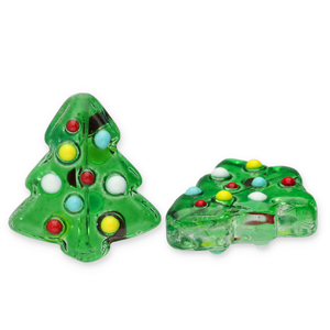 Glas kralen Christmas tree Green-multicolour