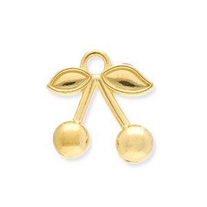 Bedels van Stainless steel Roestvrij staal (RVS) cherries Gold