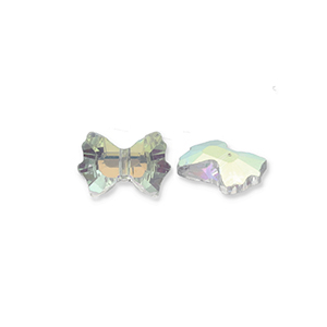 Facet fashion kralen bow Transparent-AB coating