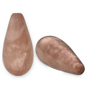 Kralen Polaris Elements druppel vorm Polmo Brown