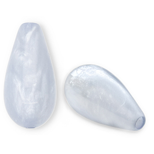 Kralen Polaris Elements druppel vorm Polmo Sky blue