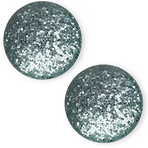 20 mm classic Polaris Elements cabochon Paipo Petrol green