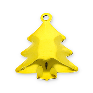 Metaal bedels bells christmas tree Gold