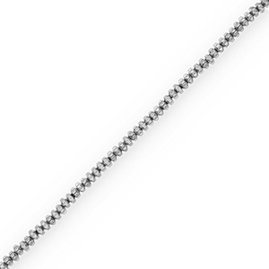 Kralen van hematite rondelle Silver