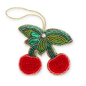 Musthave hangers cherries Green-red-gold