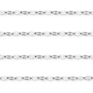 Benodigdheden van Stainless steel Roestvrij staal (RVS) jasseron oval Silver