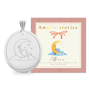 BY31&reg; Bedels van Stainless steel Roestvrij staal (RVS) moon Silver