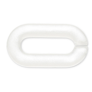 Acryl losse schakels 20mm Transparent