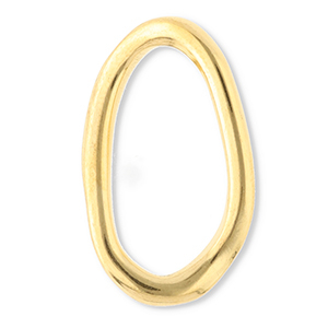 Benodigdheden van Stainless steel Roestvrij staal (RVS) tussenstuk oval Gold