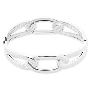 Armbanden van Stainless steel Roestvrij staal (RVS) Silver