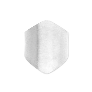 Ringen van Stainless steel Roestvrij staal (RVS) Silver