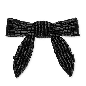 Statement hangers bow Black