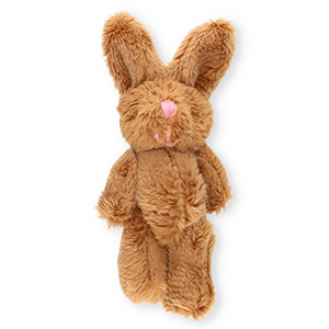 Statement hangers rabbit Brown
