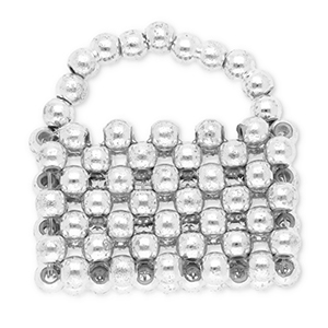 Statement hangers handbag Silver