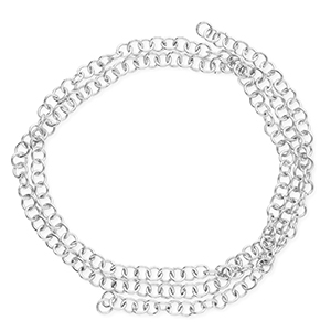 Benodigdheden van Stainless steel Roestvrij staal (RVS) buigring Silver