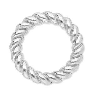 Benodigdheden van Stainless steel Roestvrij staal (RVS) dichte ring 10mm Silver