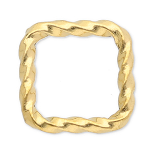 Benodigdheden van Stainless steel Roestvrij staal (RVS) tussenstuk square Gold