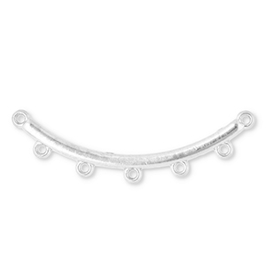 Benodigdheden van Stainless steel Roestvrij staal (RVS) tussenstuk arch with 5 loops Silver