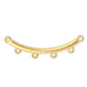 Benodigdheden van Stainless steel Roestvrij staal (RVS) tussenstuk arch with 4 loops Gold