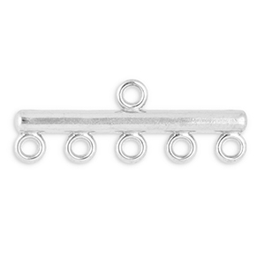 Benodigdheden van Stainless steel Roestvrij staal (RVS) hangers met 5 oogjes Silver