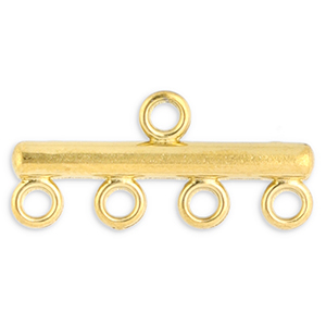 Benodigdheden van Stainless steel Roestvrij staal (RVS) hangers met 4 oogjes Gold