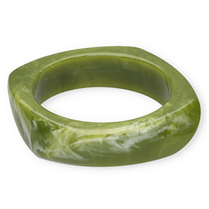 Armbanden bangle resin Green