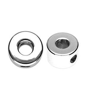 Acryl letterkralen letter O Silver