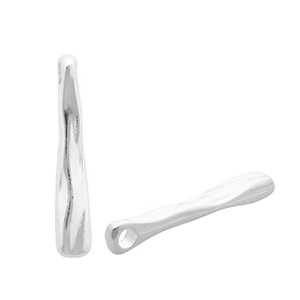 Metaal bedels DQ&reg; bar Antiek zilver (nikkelvrij)