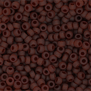 Miyuki 8/0 rocailles Matted Dk Topaz 8-0134F