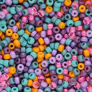 Miyuki 8/0 rocailles Summer Festival mix115