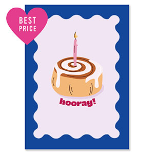 BY31&reg; Kaartjes voor sieraden "Hooray" Dark blue-lilac purple-light brown