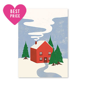 Kaartjes voor sieraden house Red-green-blue