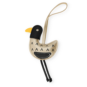 Statement hangers duck Golden taupe-black-dark yellow