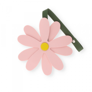 Statement hangers flower Vintage pink-yellow-dark green