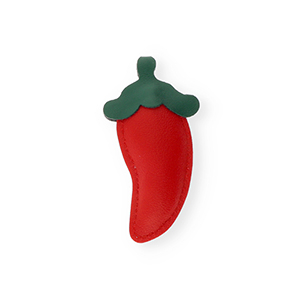 Statement hangers chili pepper Red-green