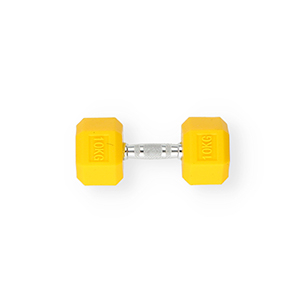 Statement hangers dumbell "10kg" Dark yellow-silver