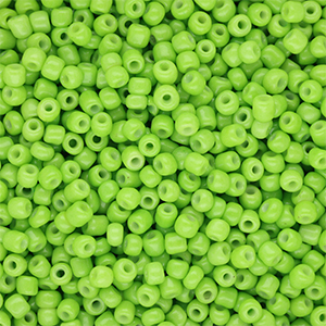 Rocailles 8/0 (3mm) Lime green