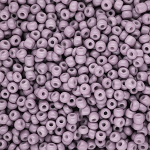 Rocailles 8/0 (3mm) Dusty mauve purple