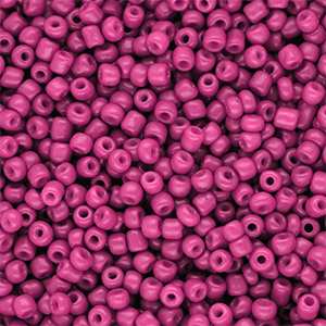 Rocailles 8/0 (3mm) Hot pink